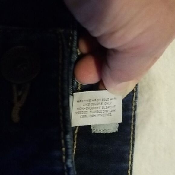CHICO'S PLATINUM DENIM SZ 0.5 SHORT (6/SHORT) - Picture 3 of 4